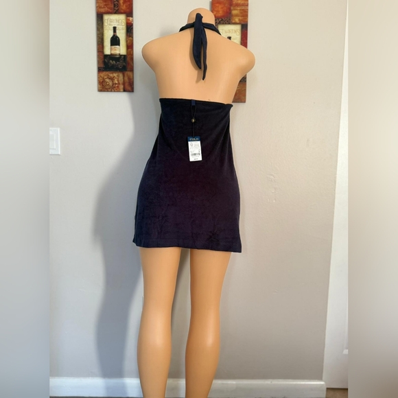 NWT Polo Ralph Lauren Beach Dress Cover Up Dark Blue Regular Fit size S - Picture 11 of 16